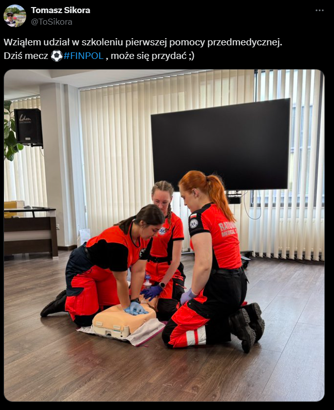 WPIS Tomasza Sikory przed meczem z Finlandią O.o
